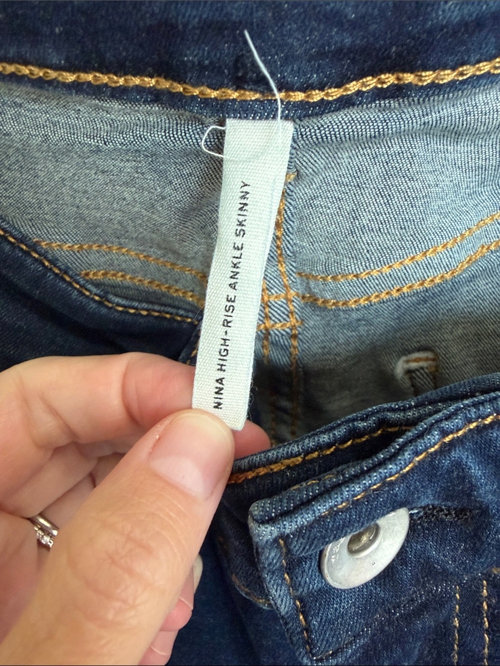 Rag & Bone Nina High Rise Ankle Skinny Jeans - Picture 7 of 9